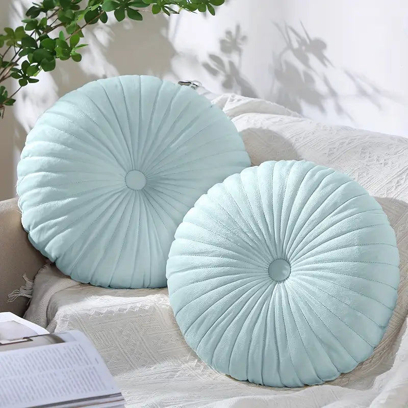 NookLush Nordic Round Throw Pillow