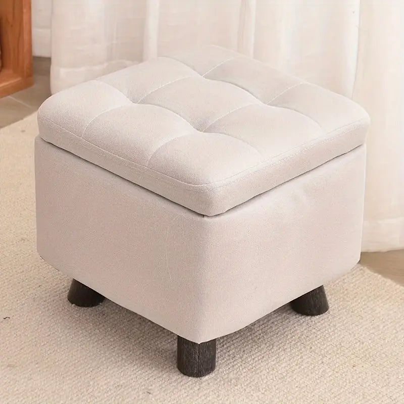 PREMIUM CushyHide Storage Stool