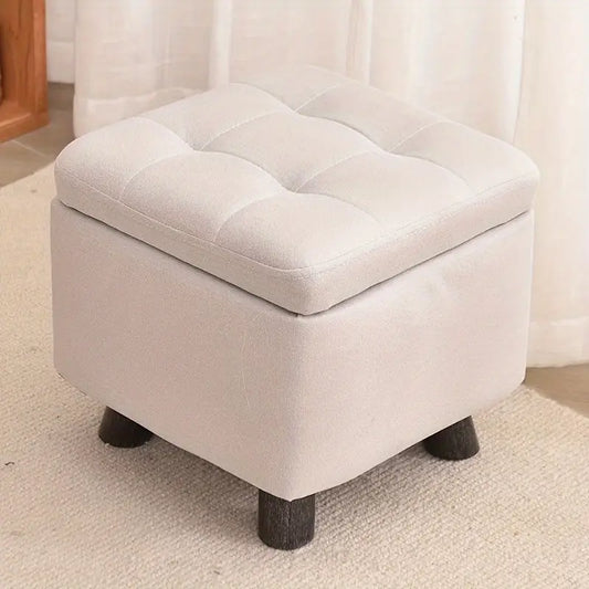 PREMIUM CushyHide Storage Stool